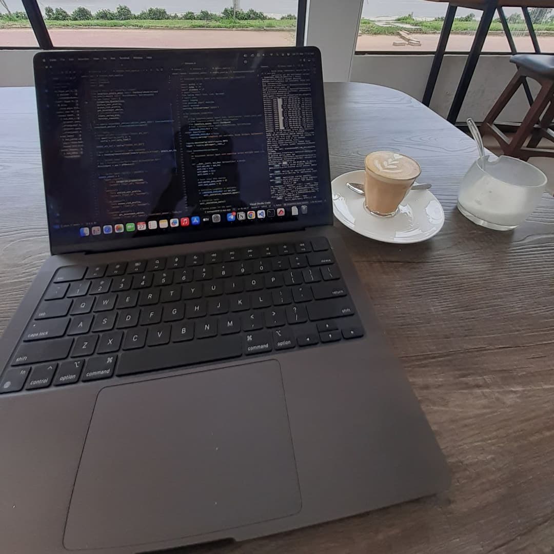 Portrait of the developer