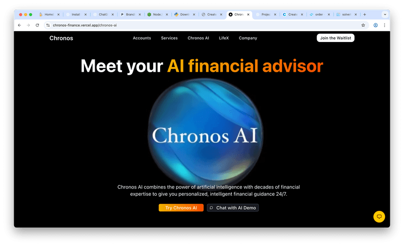 Chronos Finance screenshot 3