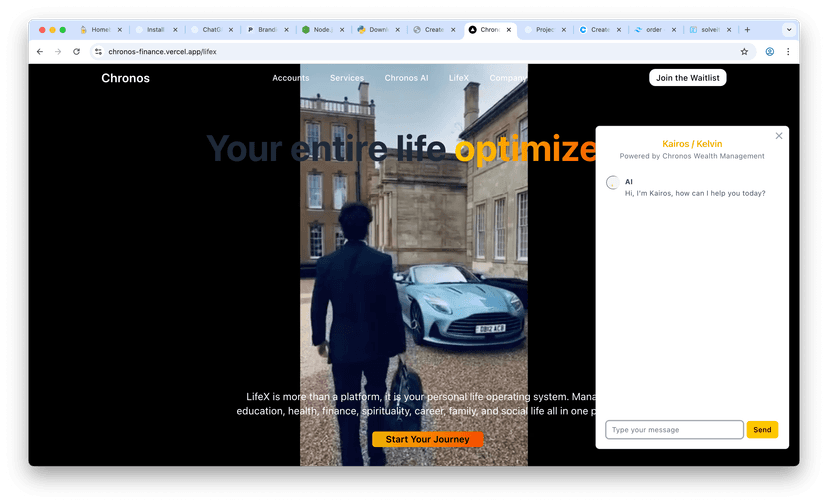 Chronos Finance screenshot 5